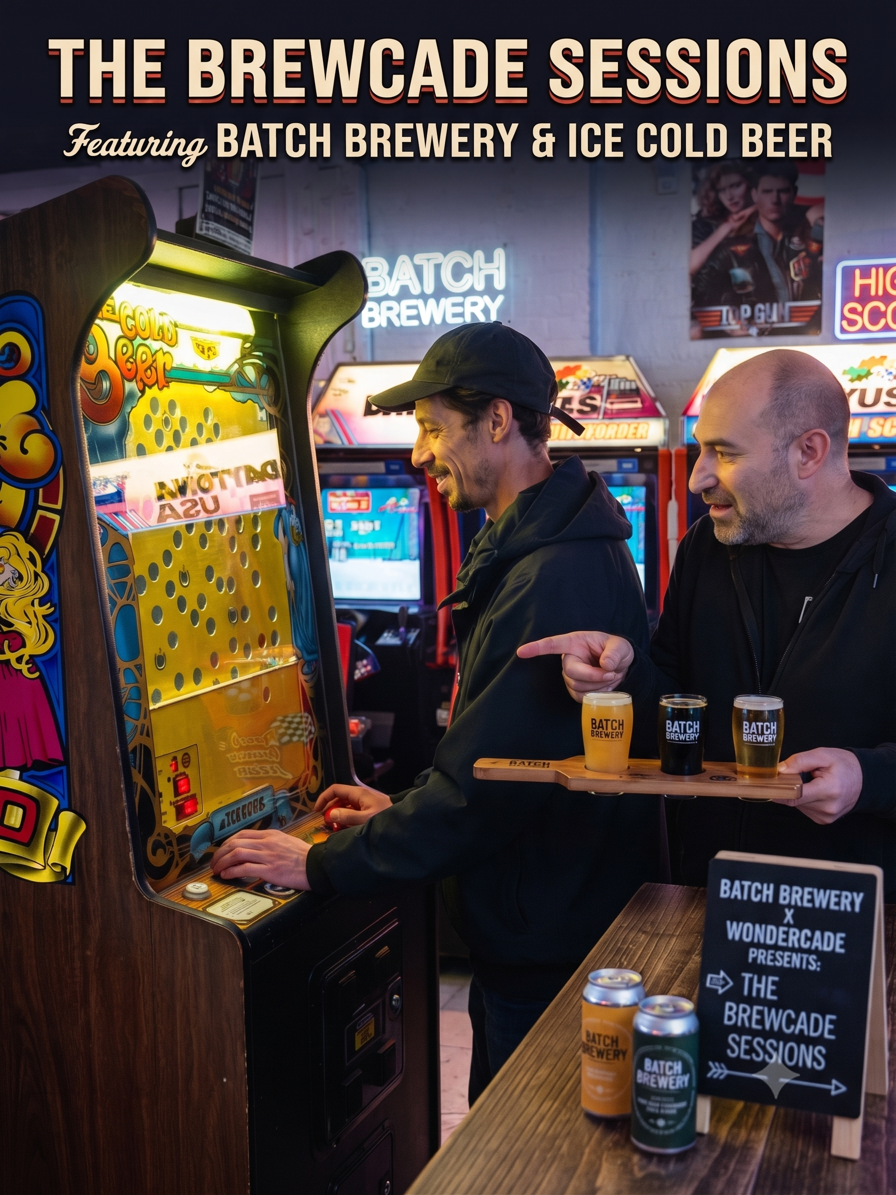 The Brewcade Sessions — Batch Brewery & Ice Cold Beer at Wondercade